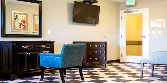 Contemporary Lobby Room at Chapel Springs Apartments, Perry Hall