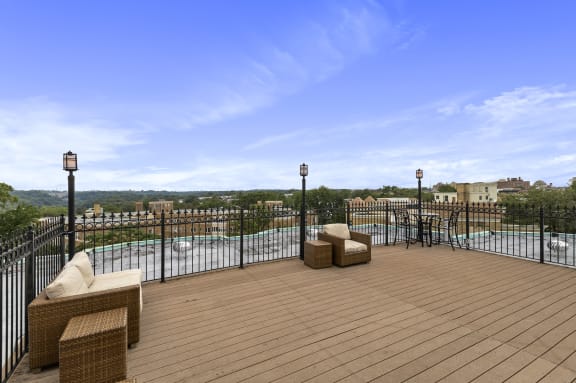 Rooftop Deck at Park Terrace, Washington, DC, 20009