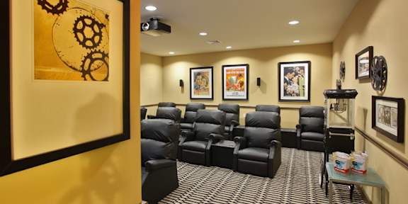 Movie Theatre at Perryman Station Apartments, Aberdeen