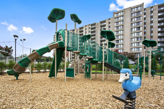 Play Area at Seven Springs Apartments, College Park, MD