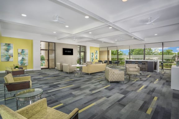 Common Room at Seven Springs Apartments, Maryland