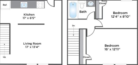 2bedroom townhome