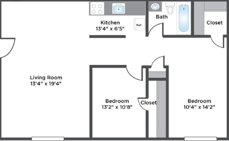 2 bedroom flat
