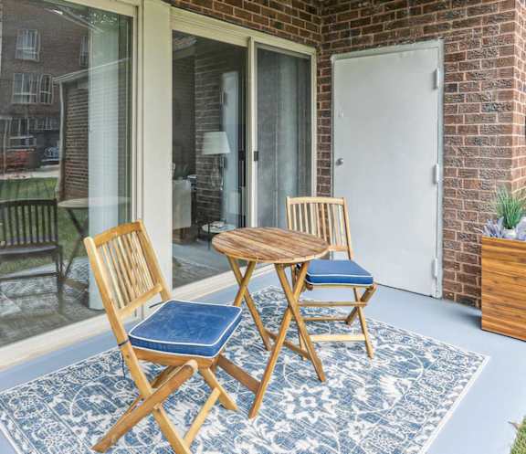 Balcony And Patio at Aspen at Lake Trail, Maryland, 21045