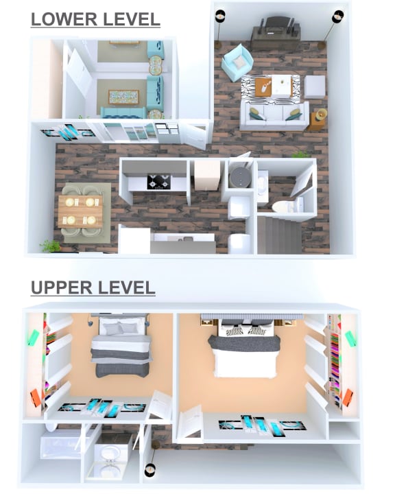 Floor Plan  The Taylor 2B2BR
