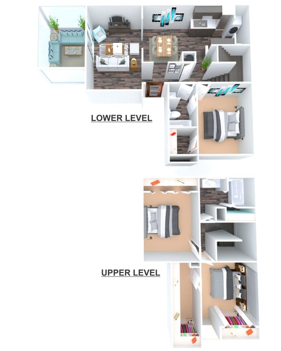 Floor Plan  The Taylor 3B2BR
