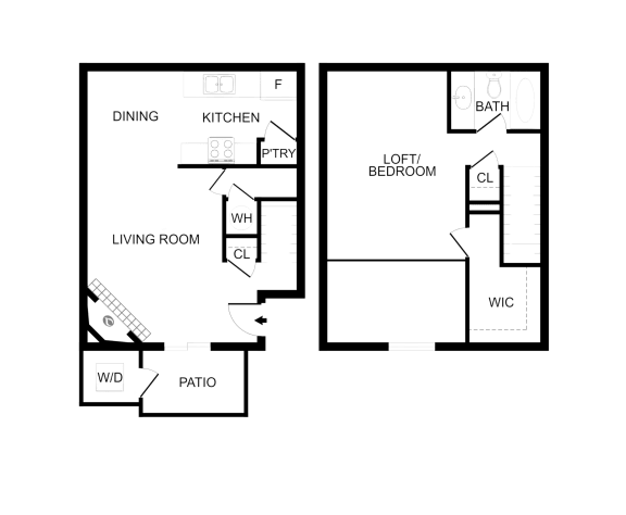 Floor Plan  A3 Floor Plan at Elevate at Huebner Grove, Texas, 78230