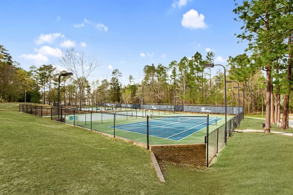 tennis court at Lory of Harbison, South Carolina