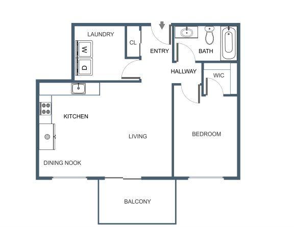 floor plan of A10