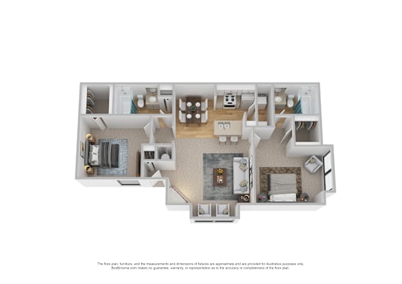 B1-Floor-Plan at Grove at St. Andrews, Columbia