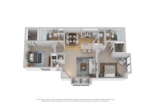 B3-Floor-Plan at Grove at St. Andrews, South Carolina