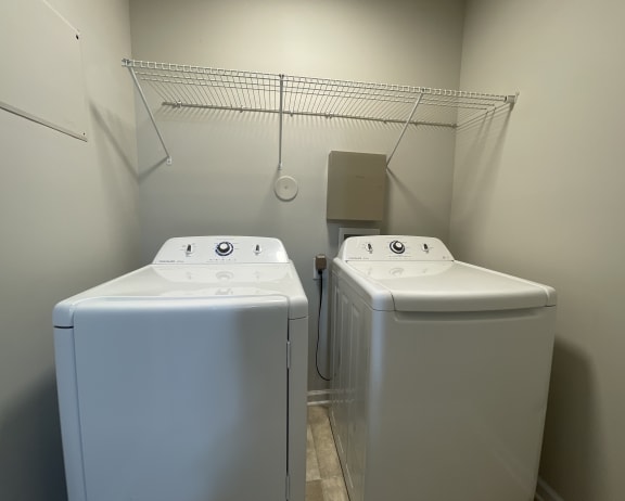 Stacked Washer/Dryer at Oasis at Cedar Branch, Wilmington, 28403