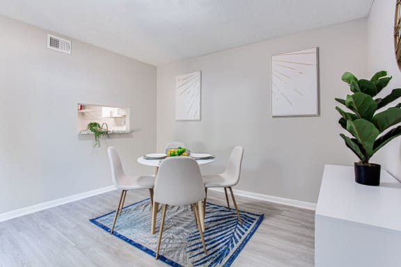Decorated Dining Area at The Cobb Apartments-Townhomes, Austell