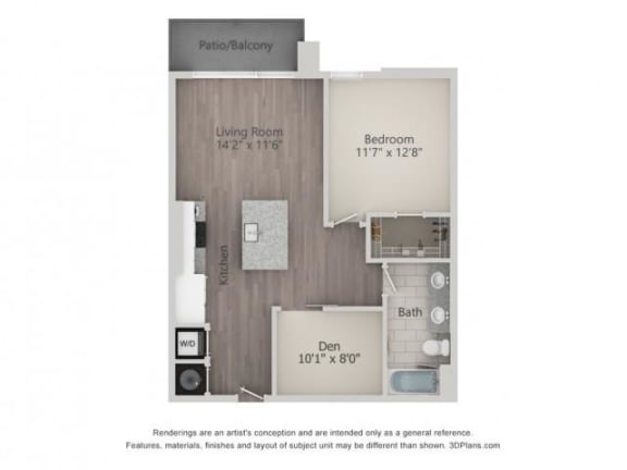 Broome Floor Plan Broome Floor Plan at Lofts at South Lake, Florida