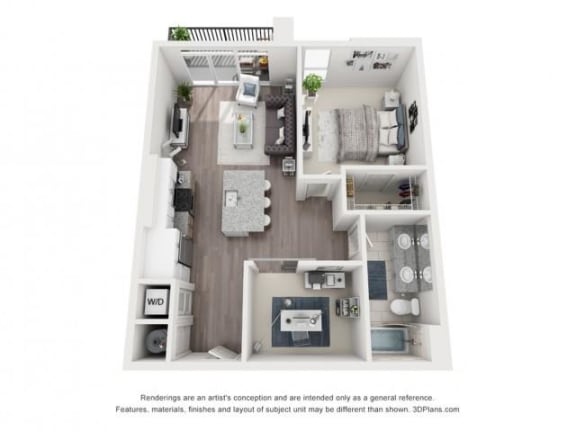 Broome Floor Plan Broome Floor Plan at Lofts at South Lake, Florida, 34711