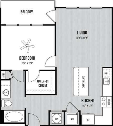 Astoria Floor Plan at Marley EAV, Atlanta