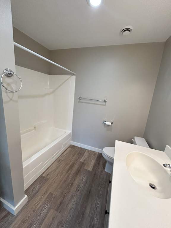 A bathroom with a white sink and a white toilet at Briarcliff at Quechee, Quechee, VT, Vermont  , 5059