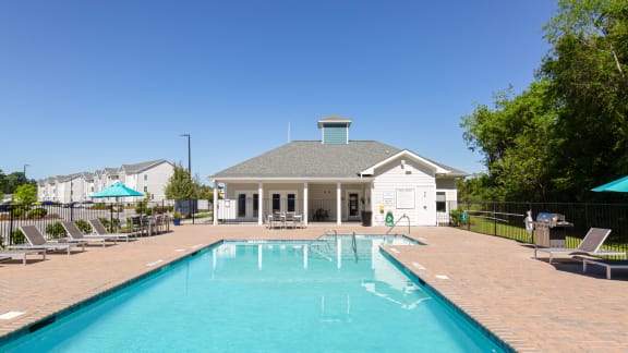 Sparkling Swimming Pool at Liberty Club, Georgia, 31313