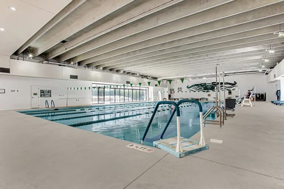 An Indoor Swimming Pool at Lory of Harbison in Columbia, SC