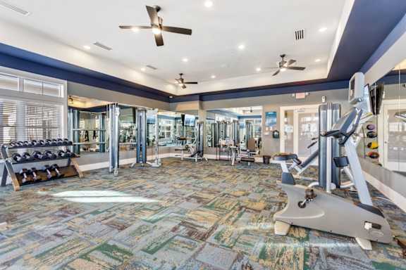 Gym at Century Hampton Roads, Suffolk