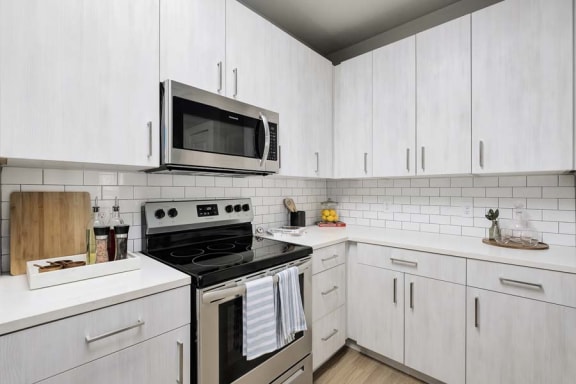 Efficient Appliances In Kitchen at Mark at Wildwood, Florida, 34484