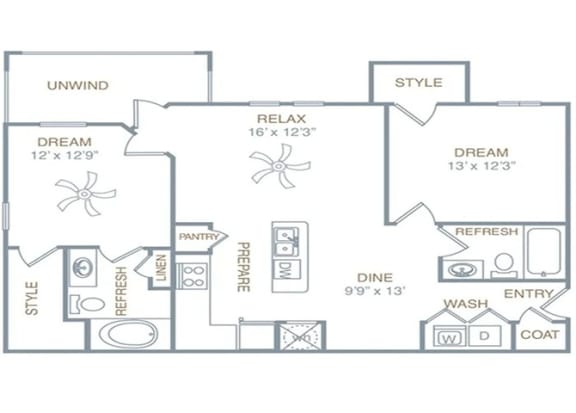 b4 Floor Plan at Century HomePlace, Alabama