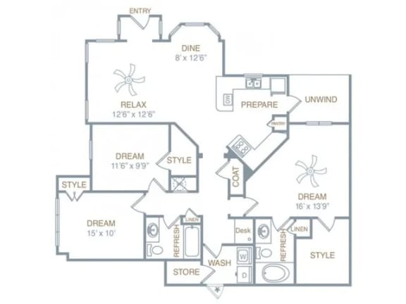c1lg Floor Plan at Century HomePlace, Alabama, 36066