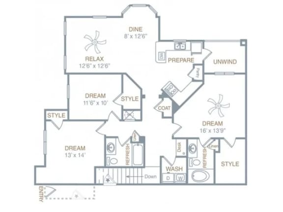 c1ulg Floor Plan at Century HomePlace, Prattville, AL, 36066