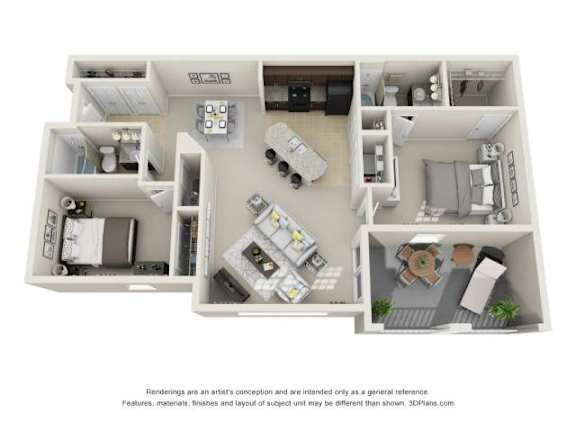Sydney Floor Plan at Century Ariva, Florida