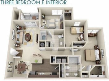 East-Hampton Floor Plan at Century Hampton Roads, Suffolk