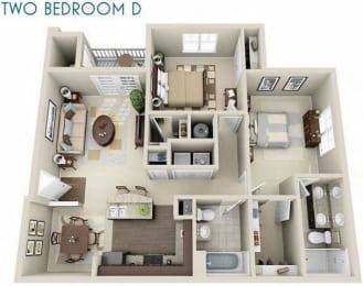 The-Valencia Floor Plan at Century Hampton Roads, Suffolk, 23435