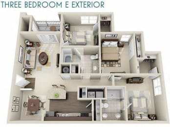 West-Hampton Floor Plan at Century Hampton Roads, Suffolk Virginia