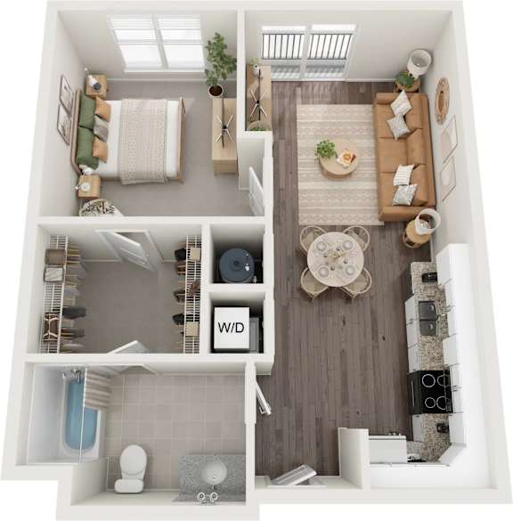 Arrowood Floor Plan at Century Bridges, Roanoke, VA