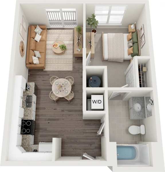 Ridgewood Floor Plan at Century Bridges, Roanoke Virginia