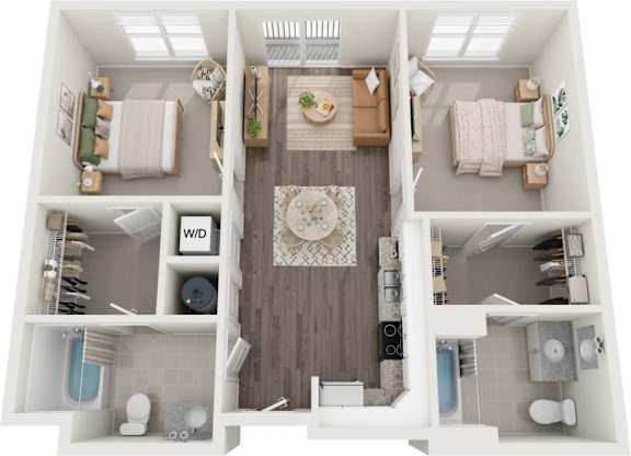 Floor Plan  Wilmont Floor Plan at Century Bridges, Virginia