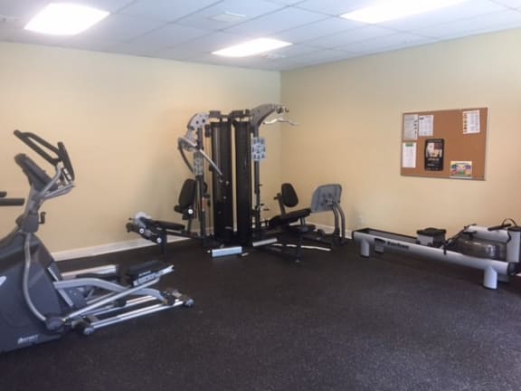 24-Hour Fitness Center at Riverwalk Vista Apartment Homes by ICER, Columbia, SC