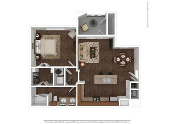 The Lodge Floor Plan at Reserves at 700, Big Spring, Texas