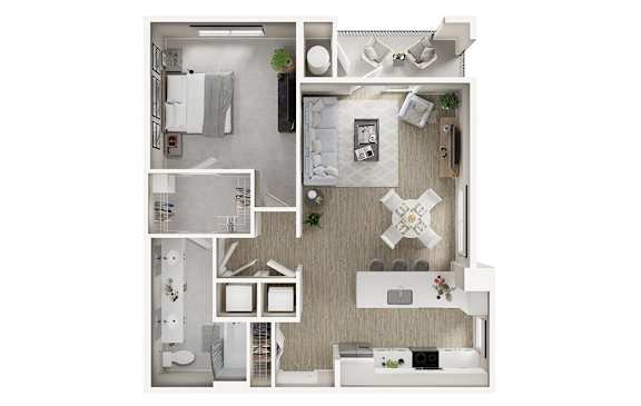 A3 Floor Plan at Lucent, Austin