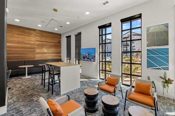 Lounge at Bridge at Tech Crossing, Austin, TX, 78753
