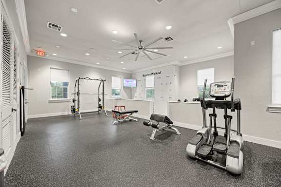 Gym at Bridge at Canyon Creek, Austin, TX