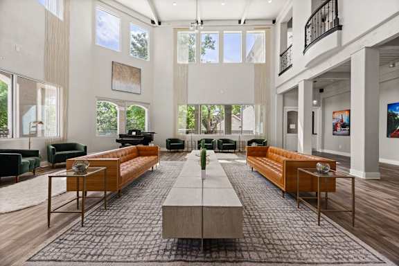 Clubhouse Lounge at Bridge at Canyon Creek, Austin, TX, 78726