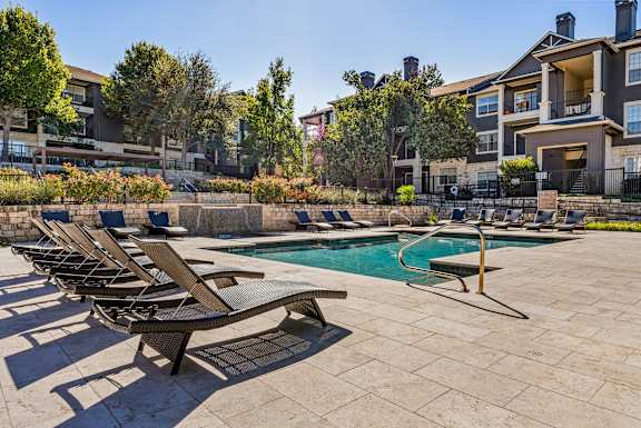 Pool With Sundecks at Preserve at Rolling Oaks, Texas