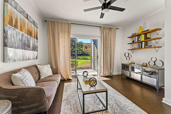 Modern Living Room at Preserve at Rolling Oaks, Texas