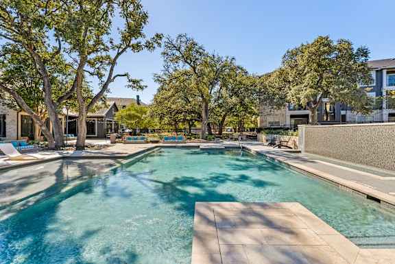 Outdoor Swimming Pool at Preserve at Rolling Oaks, Austin, TX, 78728