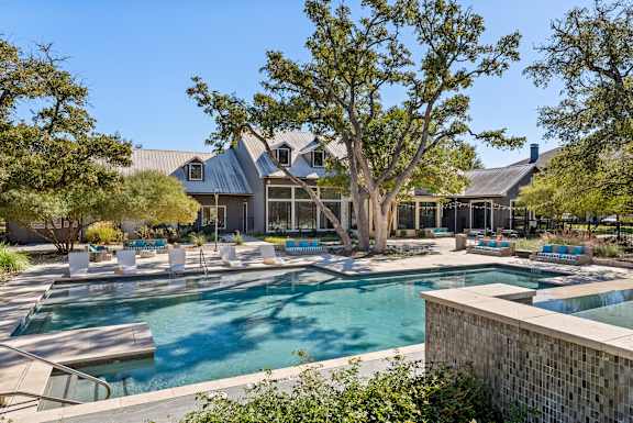 Swimming Pool With Relaxing Sundecks at Preserve at Rolling Oaks, Austin