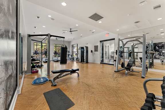 Gym at Preserve at Rolling Oaks, Texas