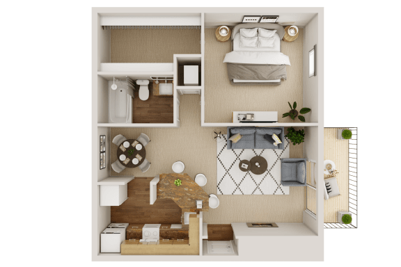 Dogwood Phase 1 floorplan at Waterford Place, Kentucky