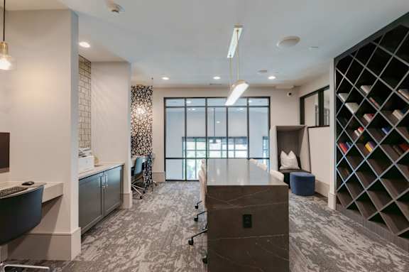 Business Center at Caldwell, Texas, 77084