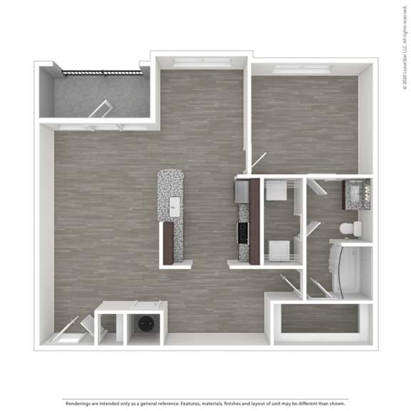 Kelliwood with Den Floor Plan at Caldwell, Houston, TX