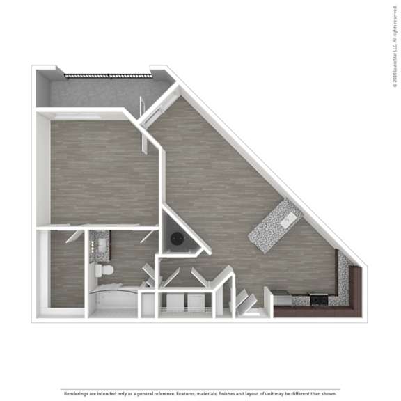 Fry Floor Plan at Caldwell, Houston, Texas